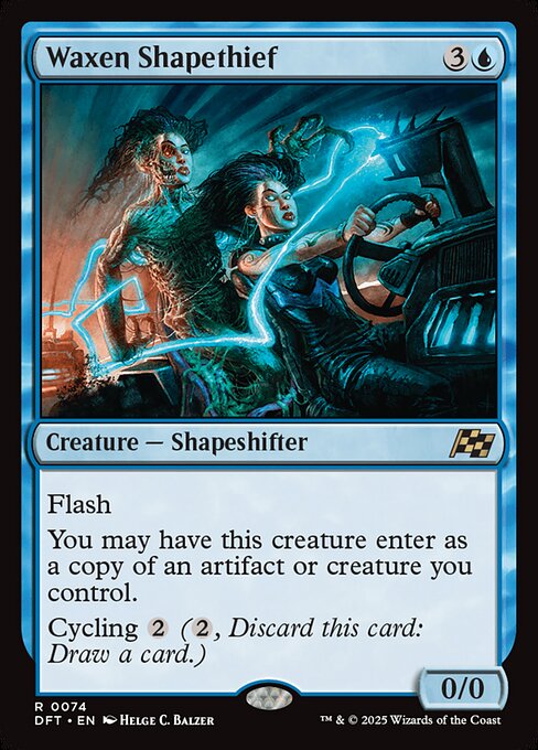 Aetherdrift - 74 - Waxen Shapethief - Rare