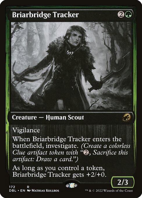 Innistrad: Double Feature - 172 - Briarbridge Tracker - Rare