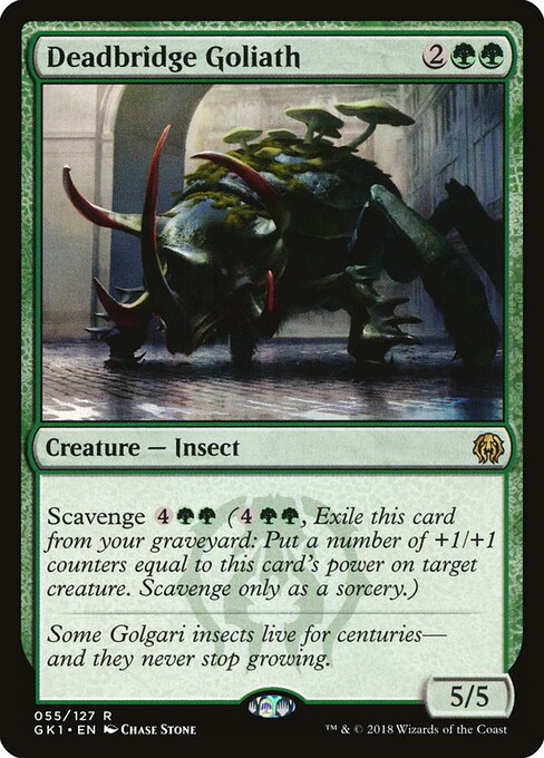 GRN Guild Kit - 55 - Deadbridge Goliath - Rare