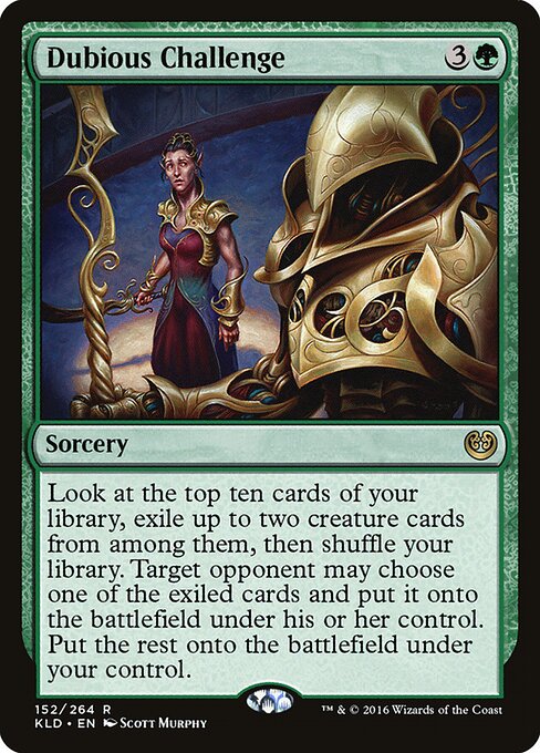 Kaladesh - 152 - Dubious Challenge - Rare