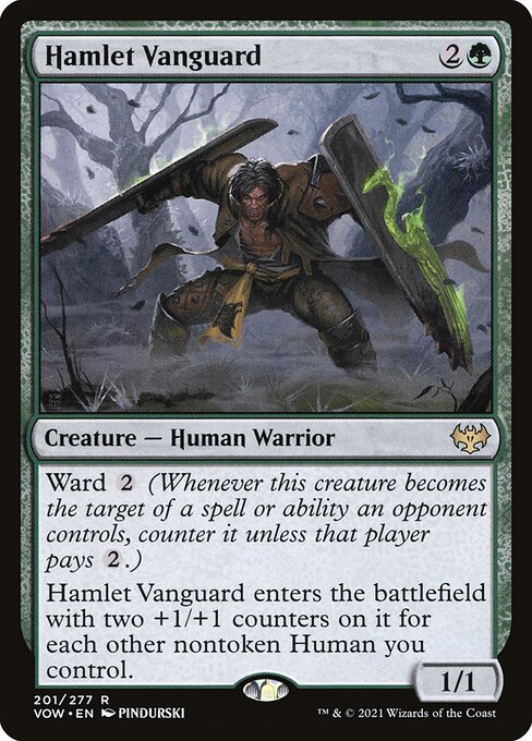 Innistrad: Crimson Vow - 201 - Hamlet Vanguard - Rare