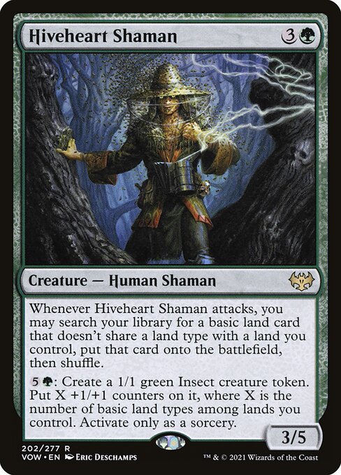 Innistrad: Crimson Vow - 202 - Hiveheart Shaman - Rare