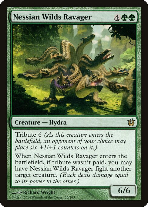 Born of the Gods - 129 - Nessian Wilds Ravager - Rare