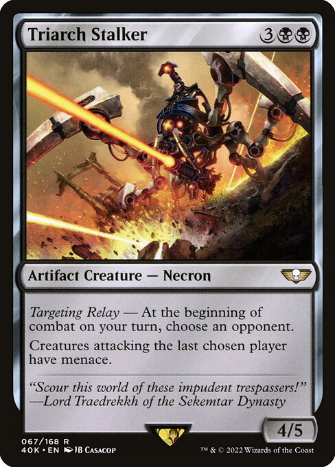 Warhammer 40,000 Commander - 67 - Triarch Stalker - Rare