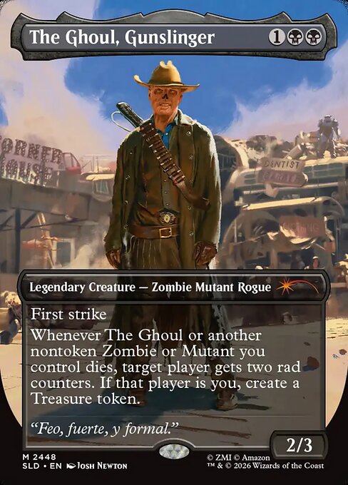 Secret Lair Drop - 2448 - The Ghoul, Gunslinger - Mythic