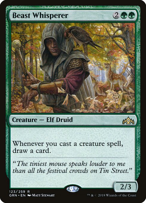 Guilds of Ravnica - 123 - Beast Whisperer - Rare