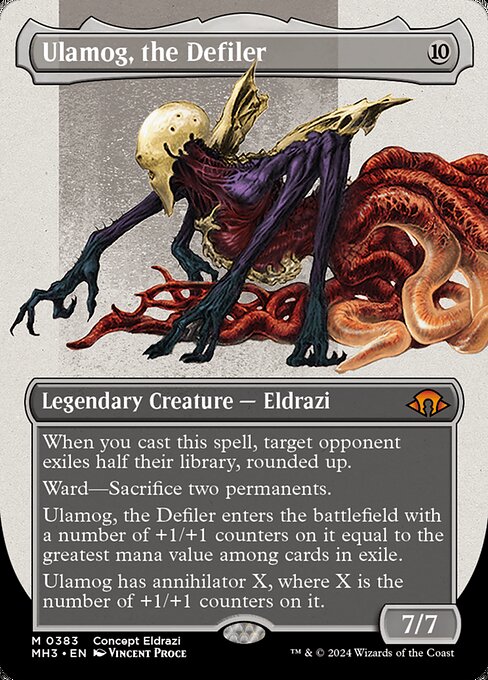 Modern Horizons 3 - 383 - Ulamog, the Defiler - Mythic