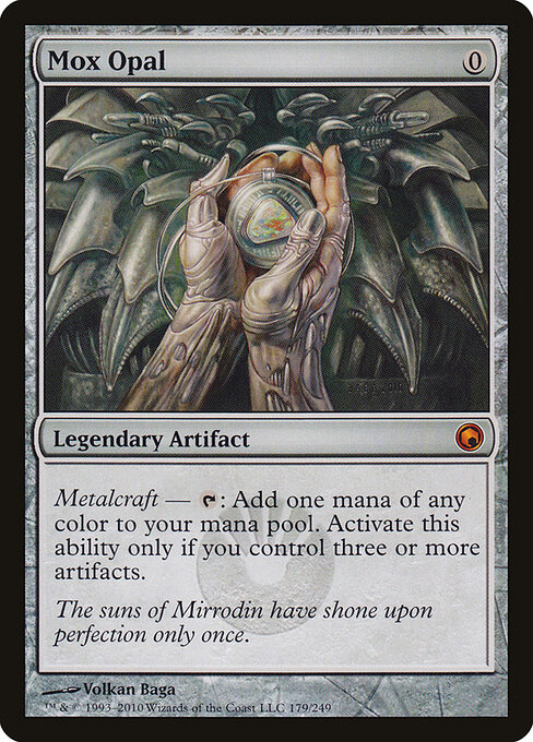 Scars of Mirrodin - 179 - Mox Opal - Mythic