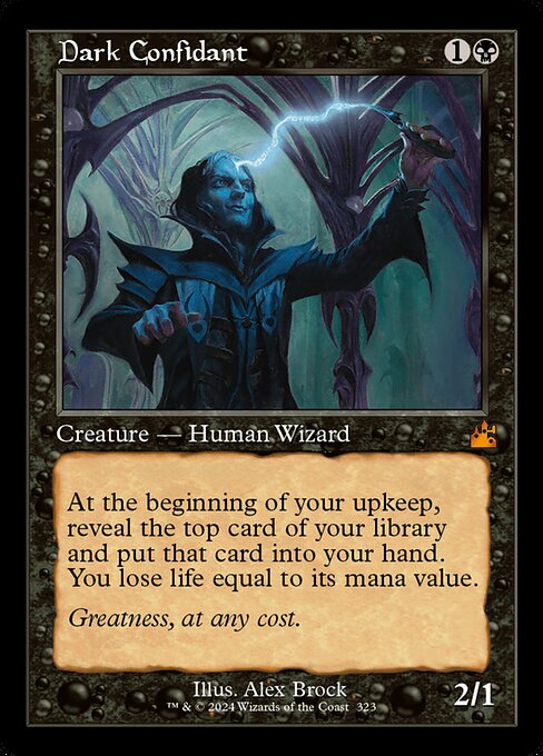 Ravnica Remastered - 323 - Dark Confidant - Mythic