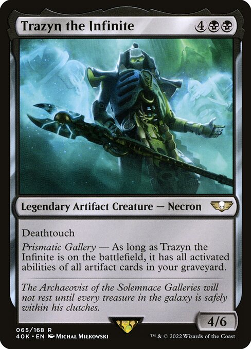 Warhammer 40,000 Commander - 65 - Trazyn the Infinite - Rare