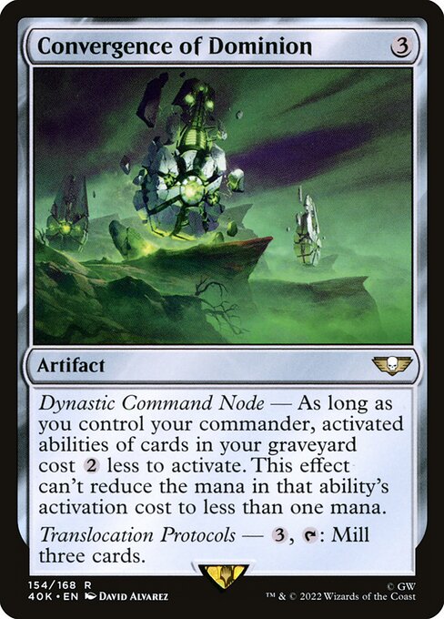 Warhammer 40,000 Commander - 154 - Convergence of Dominion - Rare
