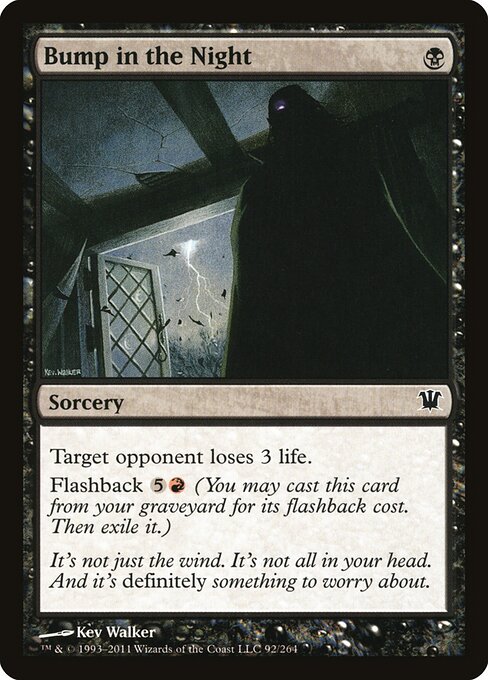 Innistrad - 92 - Bump in the Night - Common