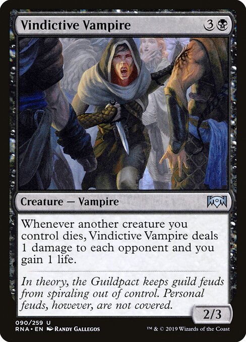 Ravnica Allegiance - 90 - Vindictive Vampire - Uncommon