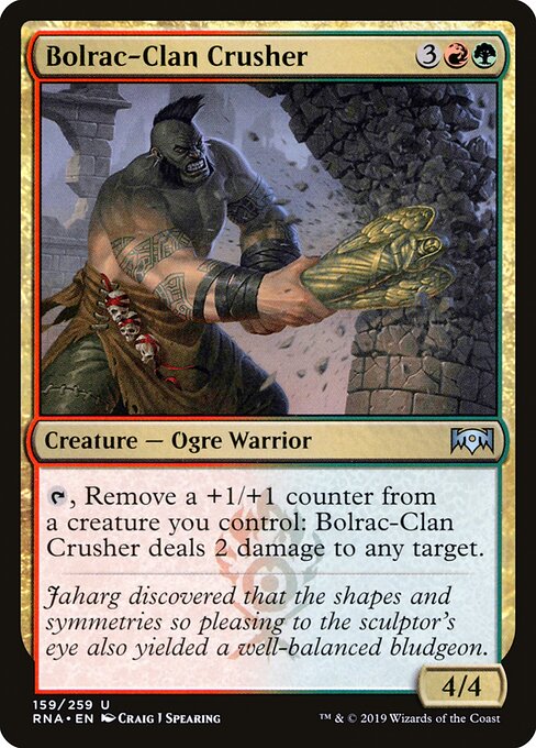 Ravnica Allegiance - 159 - Bolrac-Clan Crusher - Uncommon
