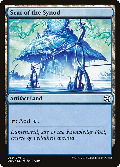 Duel Decks: Elves vs. Inventors - 69 - Seat of the Synod - Common