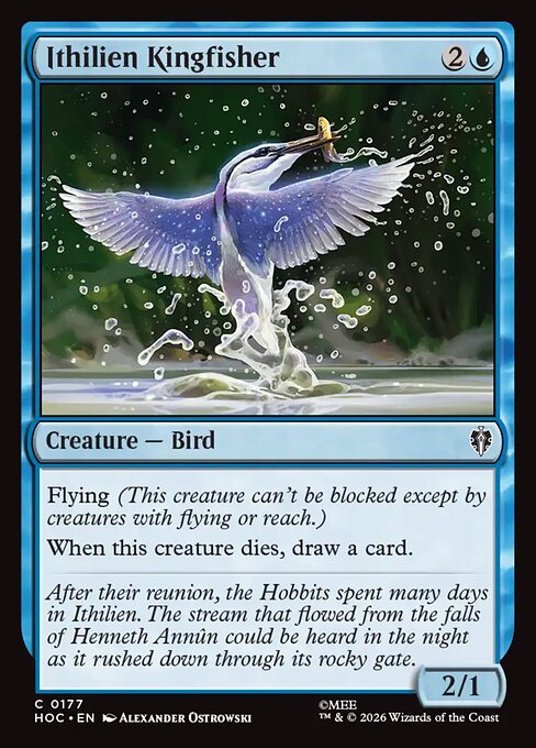 The Hobbit Eternal - 177 - Ithilien Kingfisher - Common