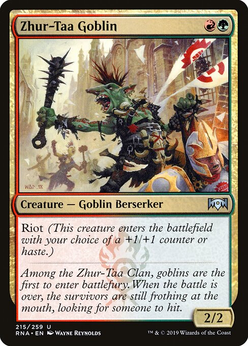 Ravnica Allegiance - 215 - Zhur-Taa Goblin - Uncommon