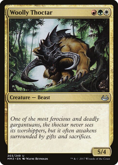 Modern Masters 2017 - 203 - Woolly Thoctar - Uncommon