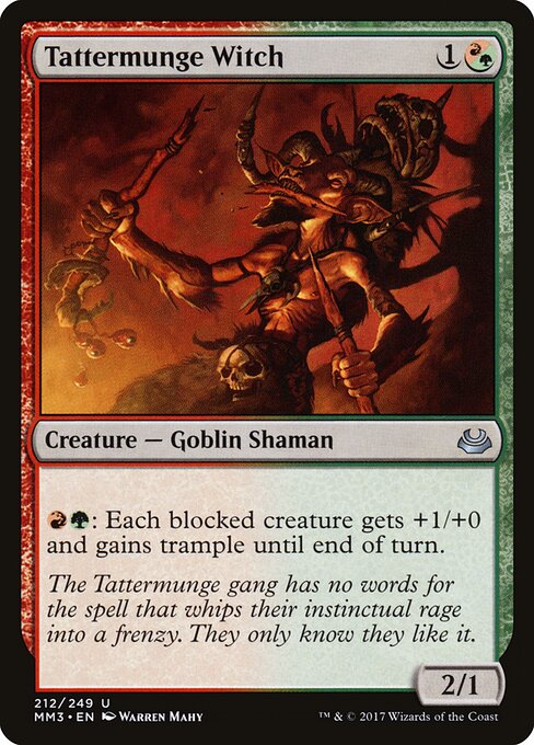 Modern Masters 2017 - 212 - Tattermunge Witch - Uncommon