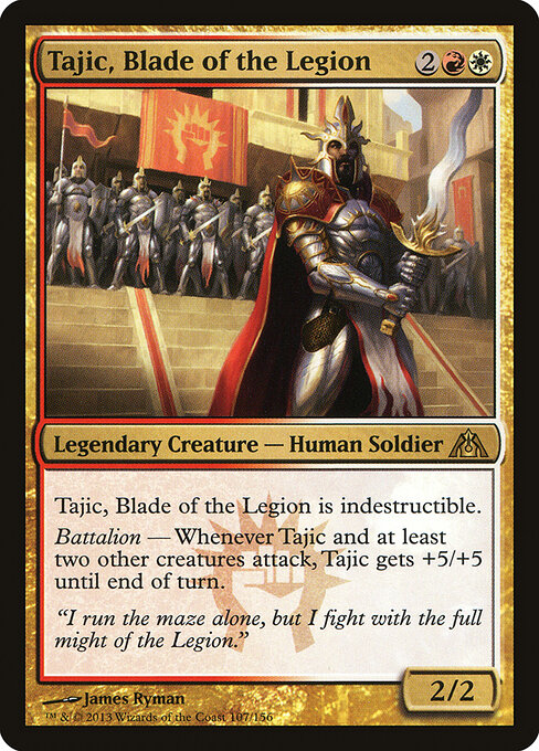 Dragon's Maze - 107 - Tajic, Blade of the Legion - Rare