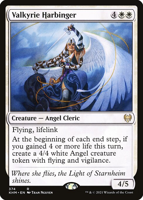 Kaldheim - 374 - Valkyrie Harbinger - Rare