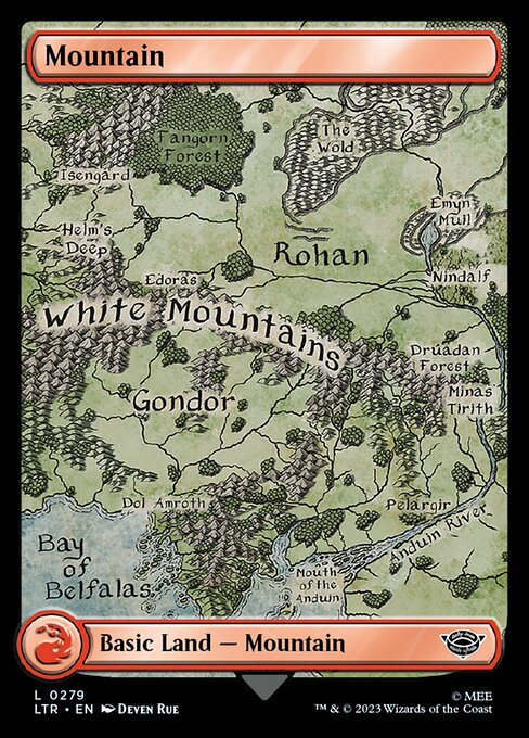 The Lord of the Rings: Tales of Middle-earth - 279 - Mountain - Common