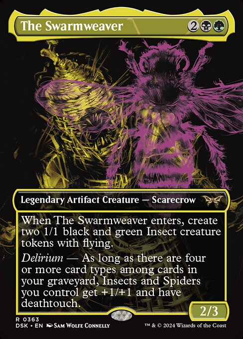 Duskmourn: House of Horror - 363 - The Swarmweaver - Rare