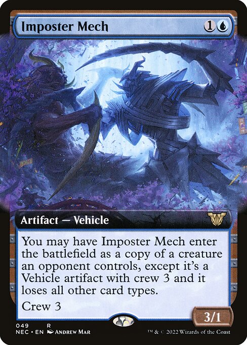 Neon Dynasty Commander - 49 - Imposter Mech - Rare