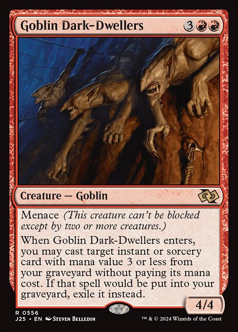Foundations Jumpstart - 556 - Goblin Dark-Dwellers - Rare