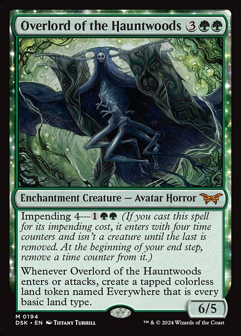 Duskmourn: House of Horror - 194 - Overlord of the Hauntwoods - Mythic