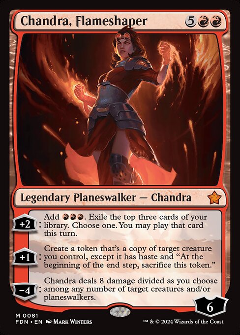 Foundations - 81 - Chandra, Flameshaper - Mythic