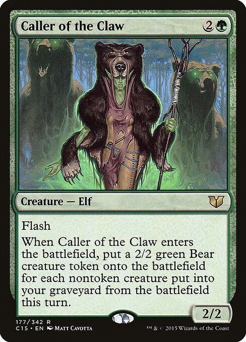 Commander 2015 - 177 - Caller of the Claw - Rare