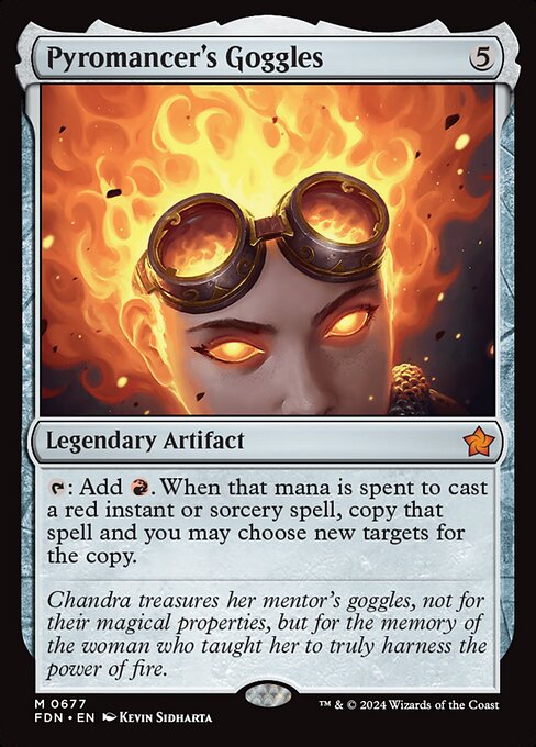 Foundations - 677 - Pyromancer's Goggles - Mythic