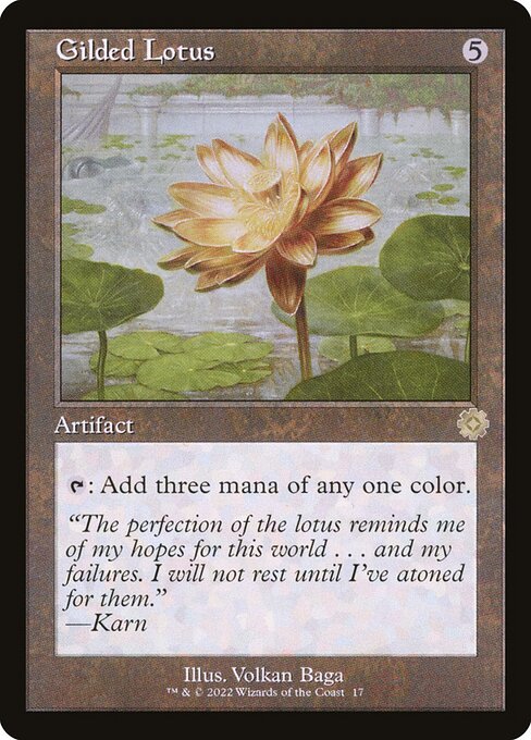 The Brothers' War Retro Artifacts - 17 - Gilded Lotus - Rare