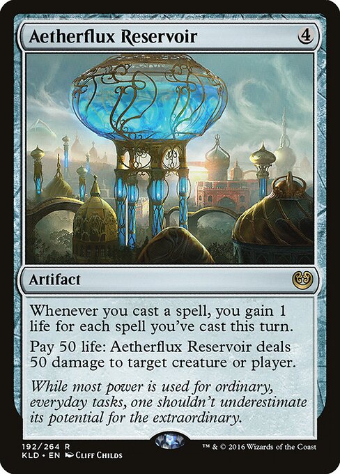 Kaladesh - 192 - Aetherflux Reservoir - Rare