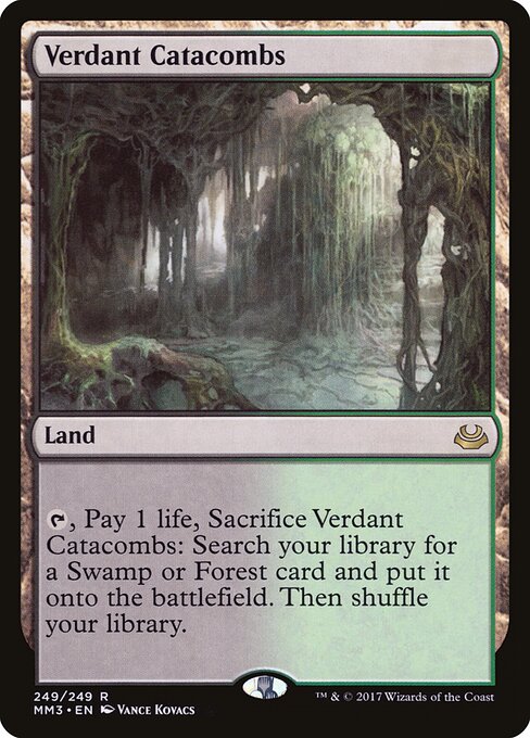 Modern Masters 2017 - 249 - Verdant Catacombs - Rare