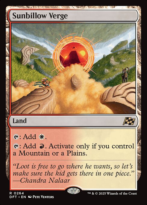 Aetherdrift - 264 - Sunbillow Verge - Rare
