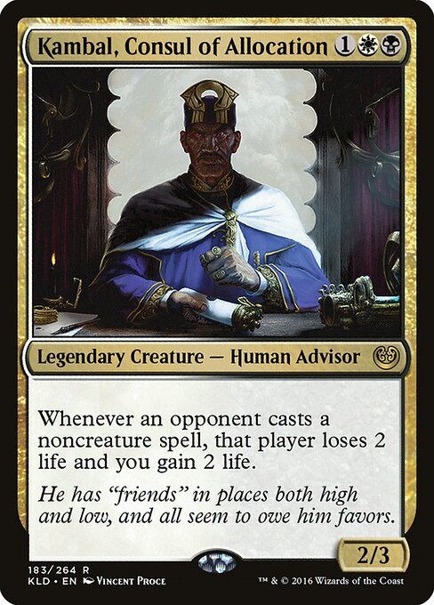 Kaladesh - 183 - Kambal, Consul of Allocation - Rare