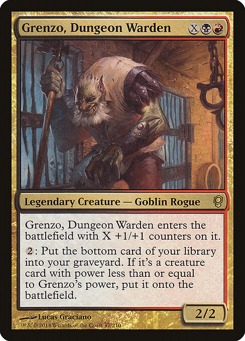 Conspiracy - 47 - Grenzo, Dungeon Warden - Rare