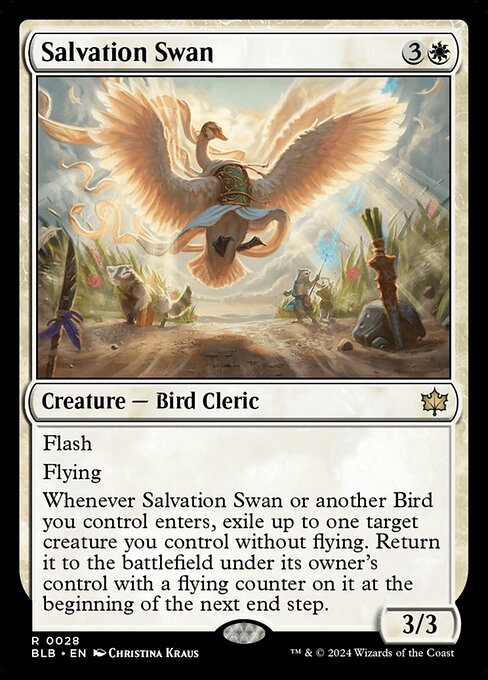 Bloomburrow - 28 - Salvation Swan - Rare