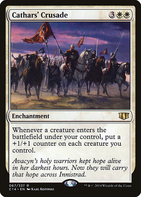 Commander 2014 - 67 - Cathars' Crusade - Rare