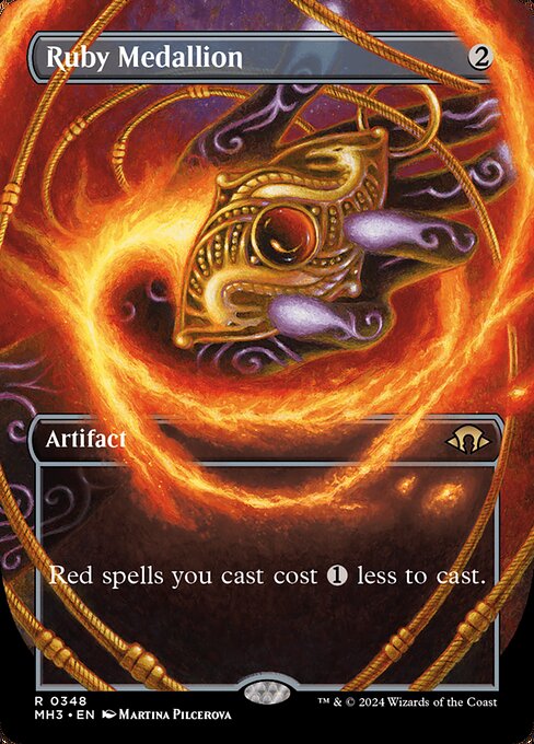 Modern Horizons 3 - 348 - Ruby Medallion - Rare
