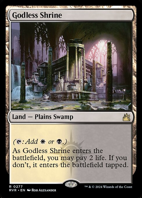 Ravnica Remastered - 277 - Godless Shrine - Rare