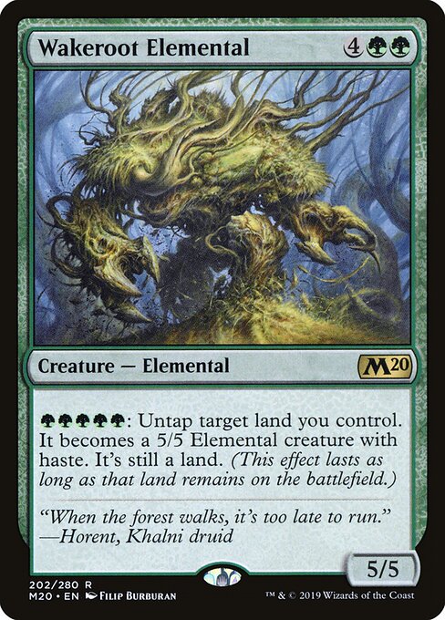 Core Set 2020 - 202 - Wakeroot Elemental - Rare