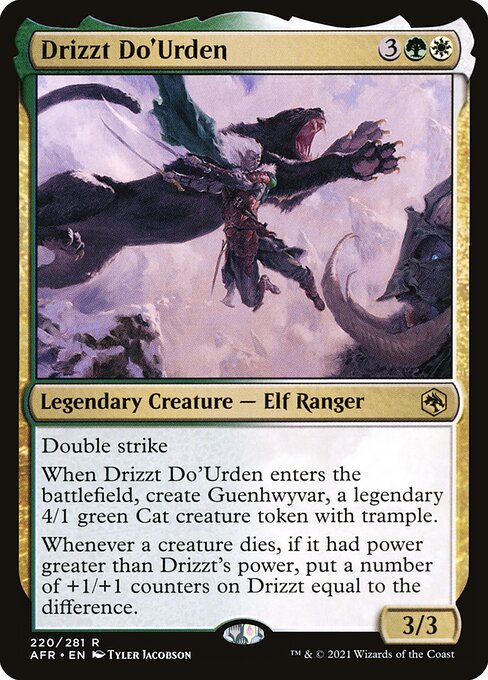 Adventures in the Forgotten Realms - 220 - Drizzt Do'Urden - Rare