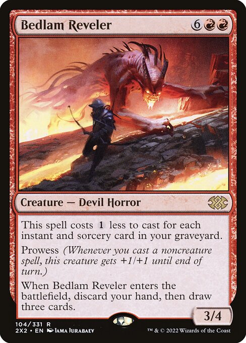 Double Masters 2022 - 104 - Bedlam Reveler - Rare