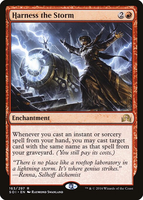Shadows over Innistrad - 163 - Harness the Storm - Rare