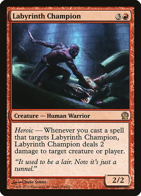 Theros - 126 - Labyrinth Champion - Rare