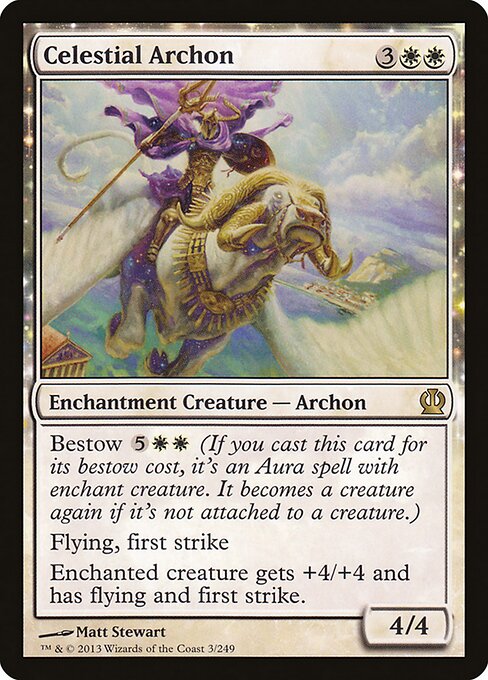Theros - 3 - Celestial Archon - Rare