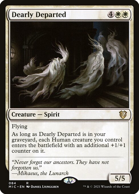Midnight Hunt Commander - 84 - Dearly Departed - Rare